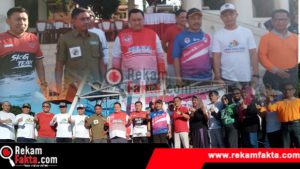 Pemkab Boalemo Gelar Senam Sehat Dirangkaikan Dengan Launching Wahana Bianglala