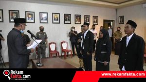 Usai Melantik PAW BPD di 2 Desa, Bupati Anas Minta BPD Bisa Mengemban Amanah Dengan Baik