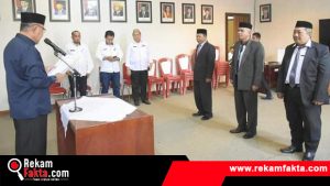 Anas Jusuf Lantik Pengurus Baznas Periode 2022-2027