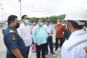 Bentuk Keseriusan Penjabup Boalemo, Datangkan Kasubdit Angkatan Laut Kemenhub Kembangkan Pelabuhan Tilamuta