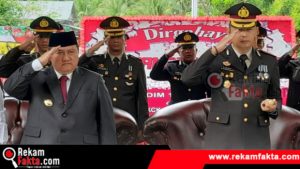 Polres Boalemo Gelar Upacara Hari Bhayangkara ke 76, Penjabup Beri Ucapan Selamat