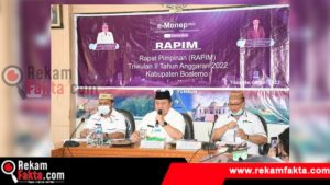 Rapim Triwulan II, Penjabup Boalemo Sentil TAPD Dalam Penyusunan Anggaran