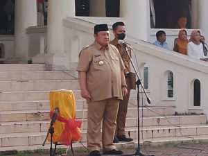 Masuk 1 Agustus, Pemkab Boalemo Kembali Apel Awal Bulan