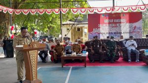 PJ Bupati Boalemo Hadiri Vaksinasi Massal