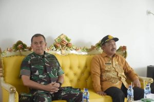 Sekda Boalemo Terima Kunker Tim Mabes TNI Angkatan Darat