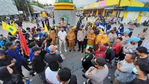Pemda Boalemo Terima Aspirasi Dari Gerakan Aliansi Mahasiswa Boalemo Bergerak