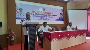 Pemerintah Daerah Bersama Forkopimda Hadiri Rapat Koordinasi FKDD Untuk Keamanan Boalemo