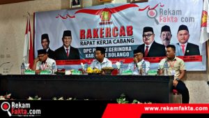 Buka Rakercab DPC Gerindra Bone Bolango, Ini Kata Elnino Mohi