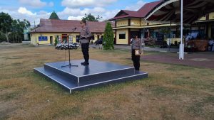 PJ Bupati Boalemo Hadiri Apel Pasukan di Halaman Polres Boalemo