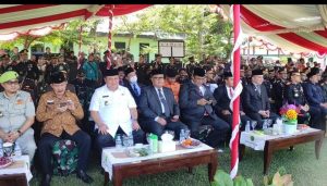 Pj Bupati Boalemo Hadiri Upacara peringatan HUT TNI ke 77
