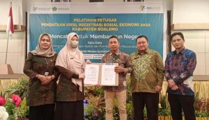 Pj Bupati Boalemo Hadiri Pelatihan Petugas Pendataan Awal Regsosek