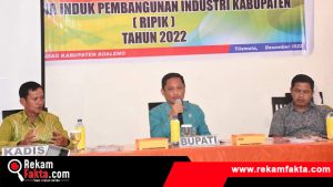 Asisten III Setda Boalemo Buka FGD Yang Diselenggarakan Dinas Kumperindag