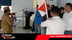 Wakili Penjabup Boalemo,  Yakop Musa Lantik Pengurus Boalemo Diving Club
