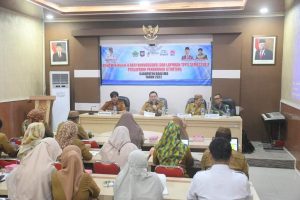 Turunkan Angka Stunting 2024 , Bapedda Boalemo Gelar Konvergensi Aksi 8 Stunting