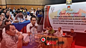 KPU Provinsi Gorontalo Gelar Rakor, Ini Pembahasannya