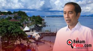 Resmikan Malalayang Beach Walk, Masyarakat Ingin Jokowi Tiga Periode