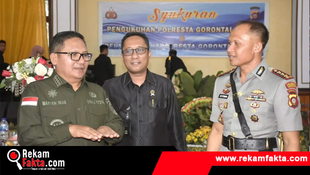 Wujudkan Daerah Menjadi Lebih Baik, Pemkot Gorontalo Siap Bersinergi Dengan Polres Gorontalo Kota