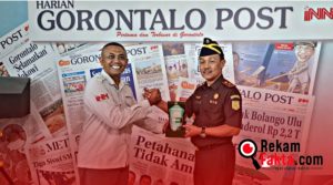 Datangi Kantor Media Gorontalo Post, Kajati Joko Irianto Diceritakan Tentang Ini