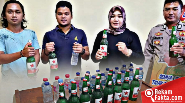 Gelar Ops Pekat Otanaha I Tahun 2023, Polsek Dungigi Amankan Puluhan Miras