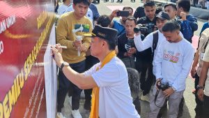 Hadiri Kirab Pemilu 2024, Begini Penyampaian Kajati Gorontalo
