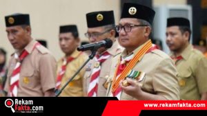 Marten Taha Hadir Dalam Pelantikan Pengurus Mabicab dan Kwarcab Kota Gorontalo
