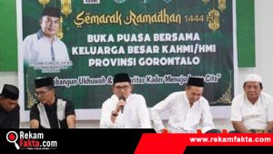 Walikota Marten Hadiri Buka Puasa bersama Dengan KAHMI Gorontalo