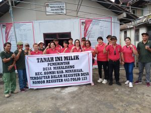 Lindungi Aset Desa, Pemerintah Makalisung Pasang Baliho Kepemilikan
