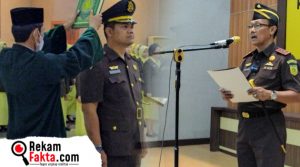 Dilantik Kajati Gorontalo, Mohammad Iqbal Resmi Jabat Kajari Kabgor