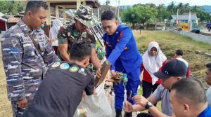 Gandeng Unsur TNI/Polri, HNSI Boalemo Gelar Bakti Sosial