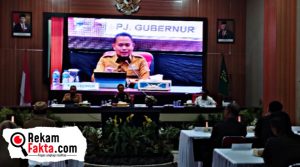 Hadiri Launching Aplikasi Silokdes, Begini Penyampaian Penjagub Gorontalo