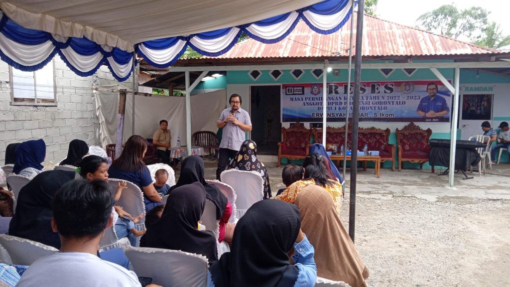 Erwin Ismail Gelar Reses di Kelurahan Buladu
