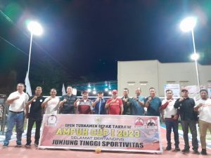 PJ Bupati Boalemo Buka Turnamen Sepak Takraw AMPUH CUP I se-Provinsi Gorontalo