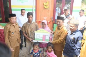 Dua Rumah Tinggal layak Huni Diresmikan Oleh PJ Bupati Boalemo