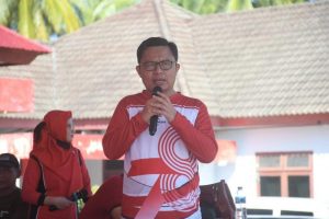 Hadiri Pencanangan HUT Proklamasi Kemerdekaan Tingkat Kecamatan Mananggu, Begini Harapan PJ Sekda Boalemo