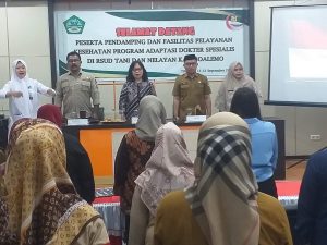 Penjabat Bupati Boalemo Hadiri Penerimaan Peserta Fasilitas Pelayanan Kesehatan
