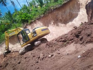 Diduga Anak Mantan Bupati Bolmut Adakan Galian Tanah Tidak Berijin