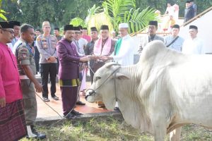 Pemkab Boalemo Gelar Sholat Idul Adha di Masjid Agung Baiturrahmah