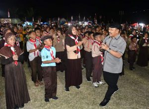 PJ Bupati Boalemo Harap Kepada Seluruh Kakak-Kakak Kwartir Ranting Gerakan Pramuka Kecamatan Tilamuta, lebih di Arahkan Bagaimana Pengembangan Skill