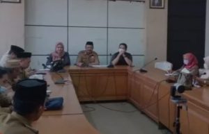 Sekda Boalemo Harap Perangkat Daerah dan Lembaga lainnya Sinergitas dan Koordinasi Terkait Perkembangan Inflasi Daerah