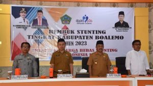 Buka kegiatan Rembuk Stunting Tingkat Kabupaten Boalemo, Ini yang Disampaikan PJ Bupati Boalemo