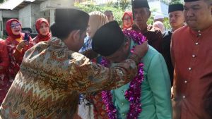 Kunker PJ Bupati Boalemo dan Ketua TP.PKK Kabupaten Boalemo ke Kecamatan Paguyaman Pantai