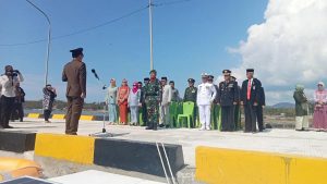 Supandra Nur Hadiri Upacara Tabur Bunga Yang Digelar Kajari Boalemo