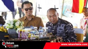 Wujudkan Lingkungan Bersih di Bantaran Sungai Bone, Pemkot Gorontalo dan TNI Al Jalin Kerjasama