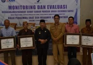PJ Bupati Boalemo Hadir Monitoring Dan Evaluasi Gerakan Masyarakat Sehat Sadar Pangan Aman