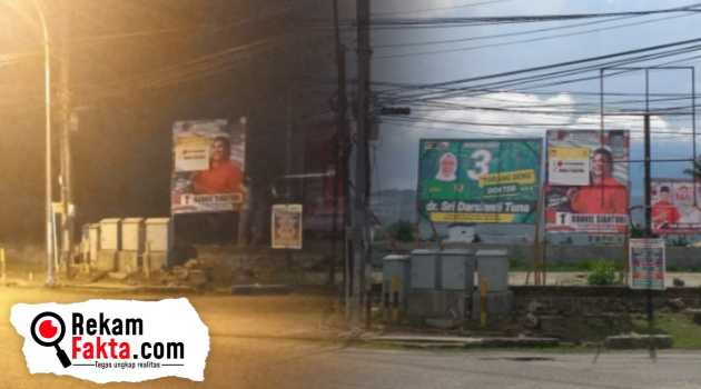 Miris Spanduk Ronnie Sianturi Digeser Caleg Dari PPP