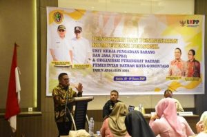 Tingkatkan Kompentensi SDM Pengadaan Barang dan Jasa di Kota Gorontalo, Begini Kata Marten