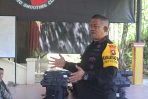 Dansat Brimob Gorontalo Beri Arahan Personil Remaja: Brimob Itu Lapis Kekuatan Terakhir Polri