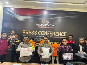 Polda Gorontalo Amankan 3 Orang Pelaku Pengedar Narkoba Jenis Sabu