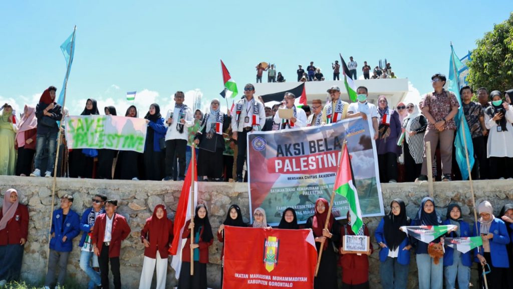 Bela Palestina, UMGO Bersama 171 PTMA Gelar Aksi Kemanusiaan