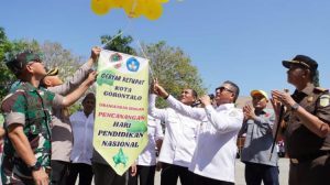 Pemkot Gorontalo Peringati Hardiknas Yang Dirangkaikan Dengan Gebyar Ketupat